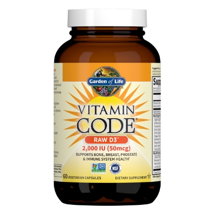 Garden of Life Vitamin Code Raw D3