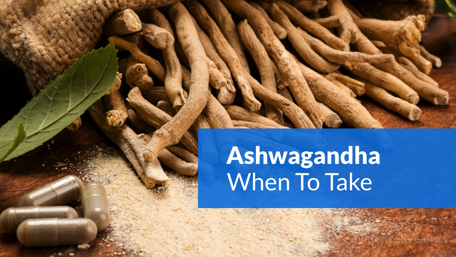 When To Take Ashwagandha? In The Morning Or Night?